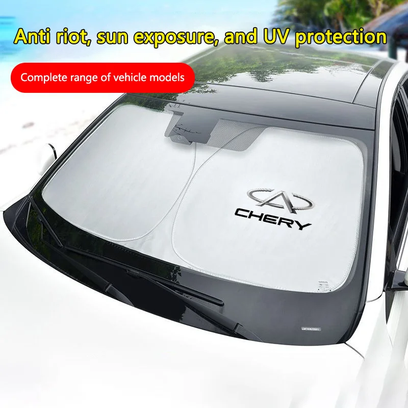 Фото Солнцезащитный козырек на лобовое стекло автомобиля для Chery Tiggo 8 9 7 5 5X 3X Arrizo 8 Fulwin T9 A8 T8 T10 T6 A9 E05 Omodas №3