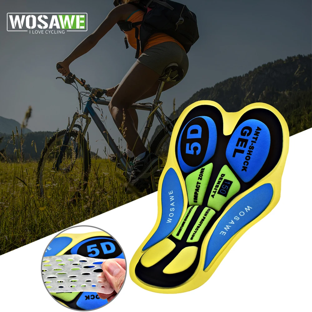 WOSAWE Мужские велошорты с 5D гелевой подушкой | AliExpress