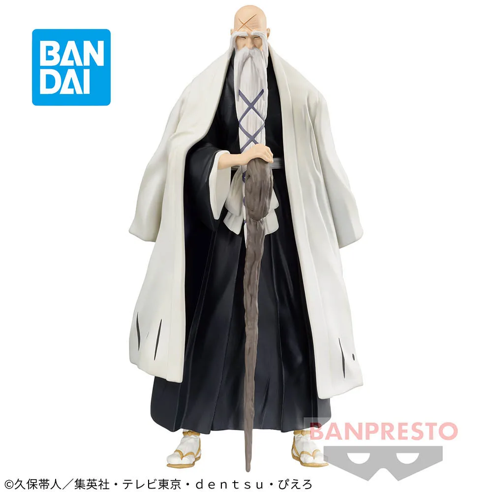 

Оригинальная фигурка Bandai Banpresto отбеливатель Yamamoto Genryuusai Shigekuni из серии Solid and Souls аниме игрушки 15 см