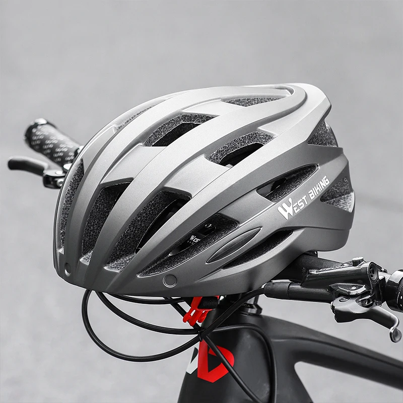 WEST BIKING Женский Мужской велосипедный шлем Сверхлегкий защитная крышка для