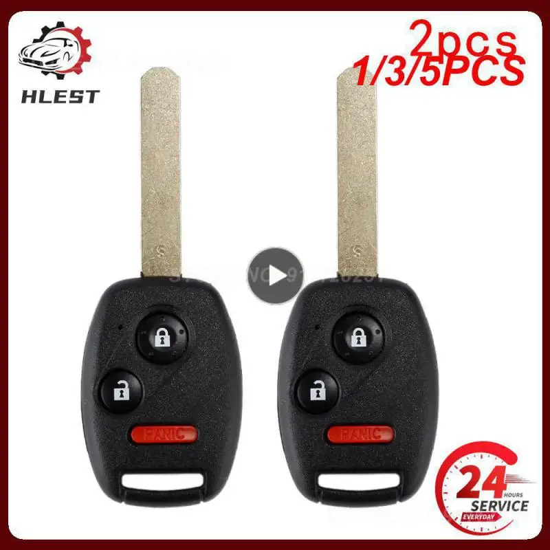 

1/3/5 шт. Сменный Чехол для автомобильного ключа с дистанционным управлением для Honda Accord Civic CRV вщик 2 2 + 1 3 + 1 4 кнопки брелок автомобильный чехол для ключа