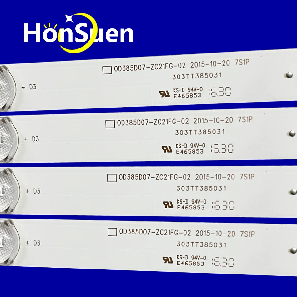 Светодиодная лента для подсветки плеера Sp-светодиодный 39 0D385D07-ZC21FG-02 7S1P 303TT385031