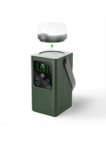 2024 Новый внешний аккумулятор 100 Вт 90 Вт 65 Вт PD Powerbank LiFePO4 со светодиодной подсветкой, фонарик, зарядное устройство для ноутбука, внешний аккумулятор