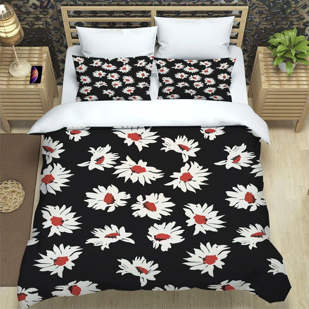 

Plant Related Series Pattern Multiple Color Duvet Cover Set Bed Pillowcases Multi Size 100% Polyester