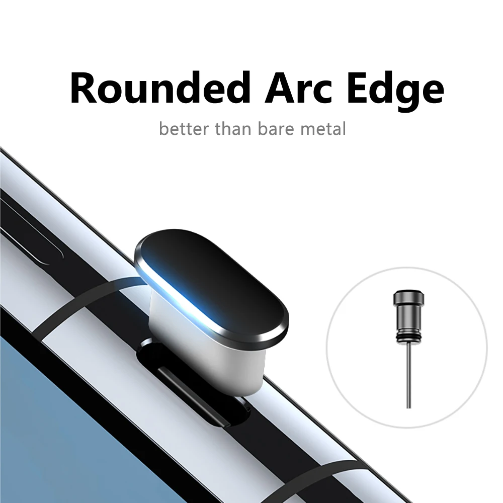 Micro USB Type-C зарядный порт с защитой от пыли разъем для наушников зарядки 3 5 мм