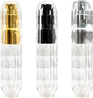 dolovemk 5ml clear atomizer perfume bottle 3pcs mini travel bottle for aftershave bottom refillable for purse handbag pocket