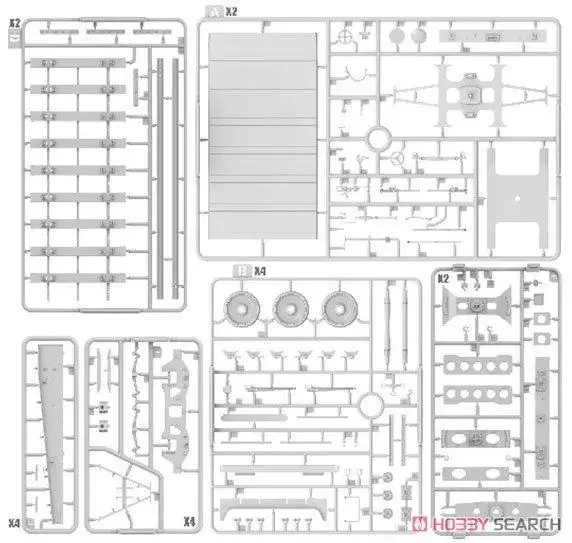 T-MODEL TK3504 Масштаб 1/35 немецкий 50 тонн тип SSYS quattro Flatcar Schwerer Platformwagen Model Kit