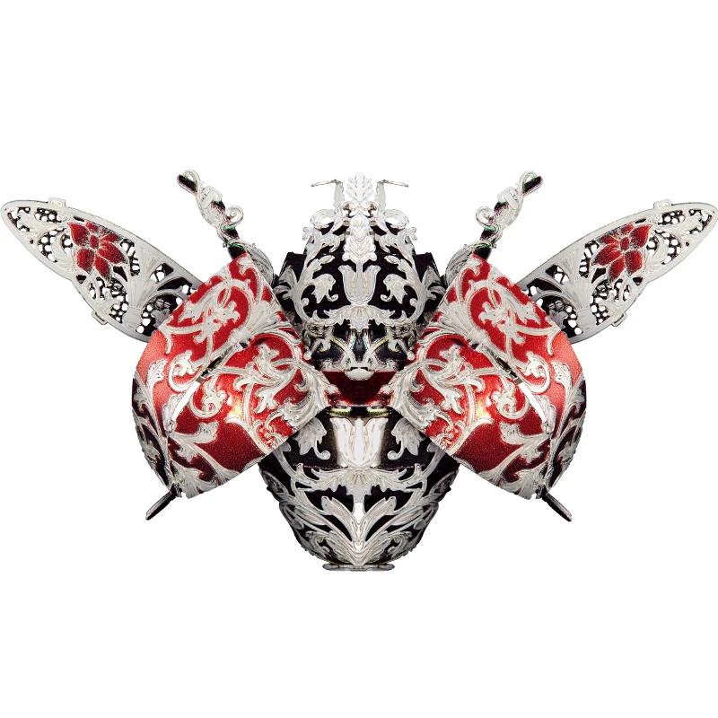 

Piececool Multicolour GEMSECT insect ladybird Model kits 3D Metal Puzzle DIY Laser Cut Assemble Jigsaw Toy gift for kids