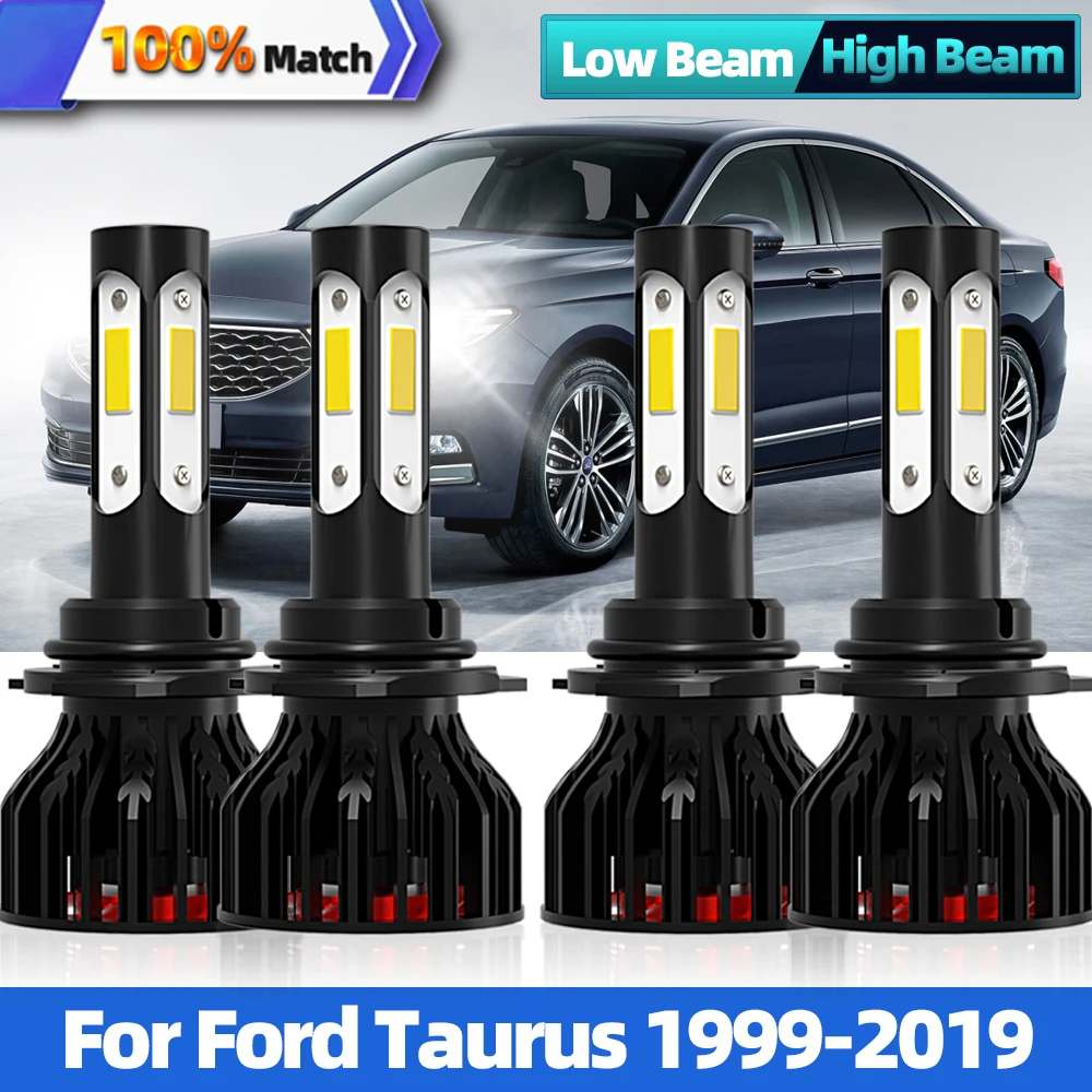 

40000LM 240W Led Canbus Car Headlights Bulbs 9005 9006 High Low Beam Car Lights For Ford Taurus 1999-2015 2016 2017 2018 2019