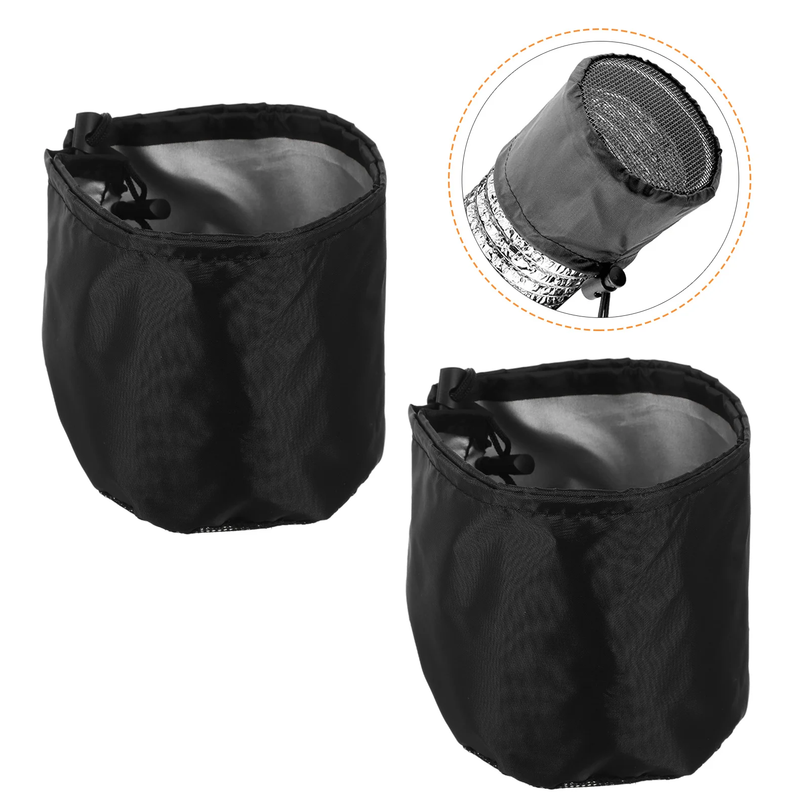 

2Pcs Grow Tents Vent Cover Oxford Cloth Grow Tent Vent Cover with Elastic Band