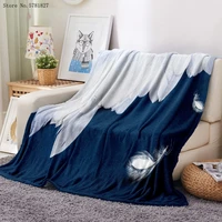 bohemian feather 3d print flannel blanket dreamcatcher fleece blanket for bedroom office bed nap bedspread