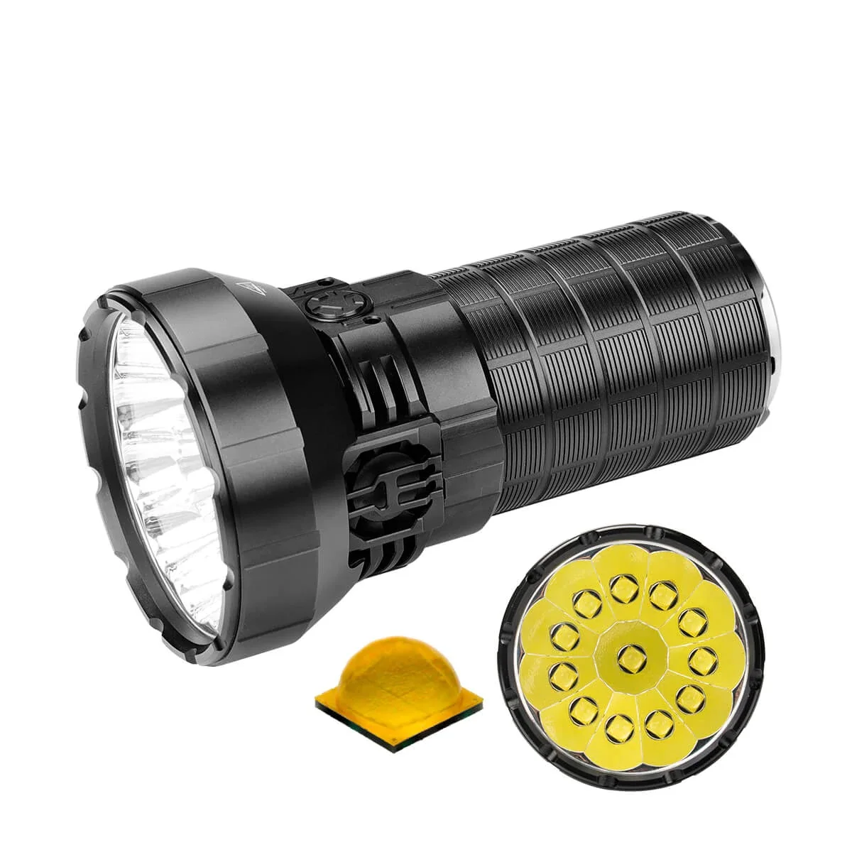 IMALENT MS12 Mini Powerful LED Flashlight CREE XHP 65000LM by 21700 Battery Torch Light for Hunting,Search and Rescue