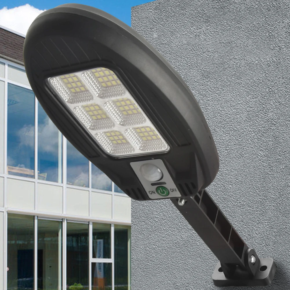 

Светодиодный уличный светильник на солнечной батарее, водонепроницаемый настенный светильник с датчиком движения, 3 режима, степень защиты...