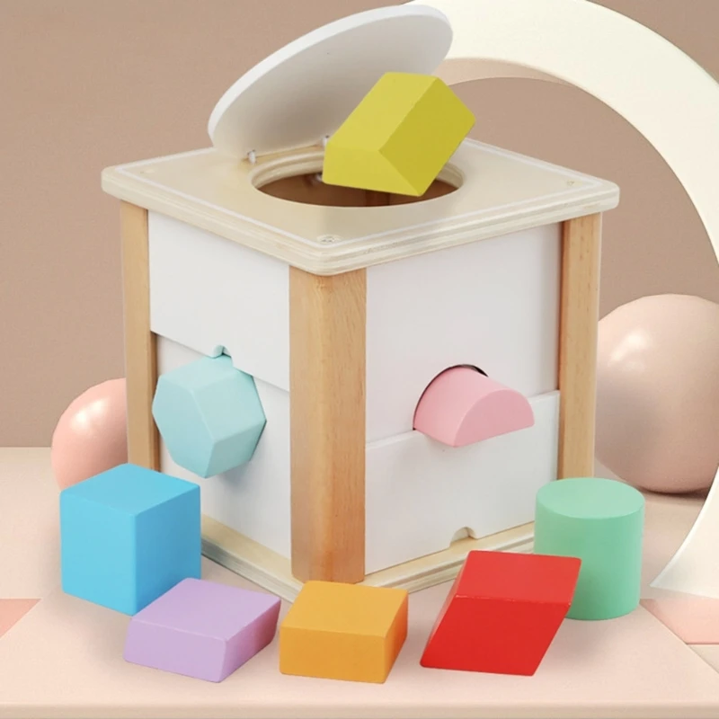 

Wooden Puzzles For Toddlers Educational Learning Shape Toy Colors & Shape