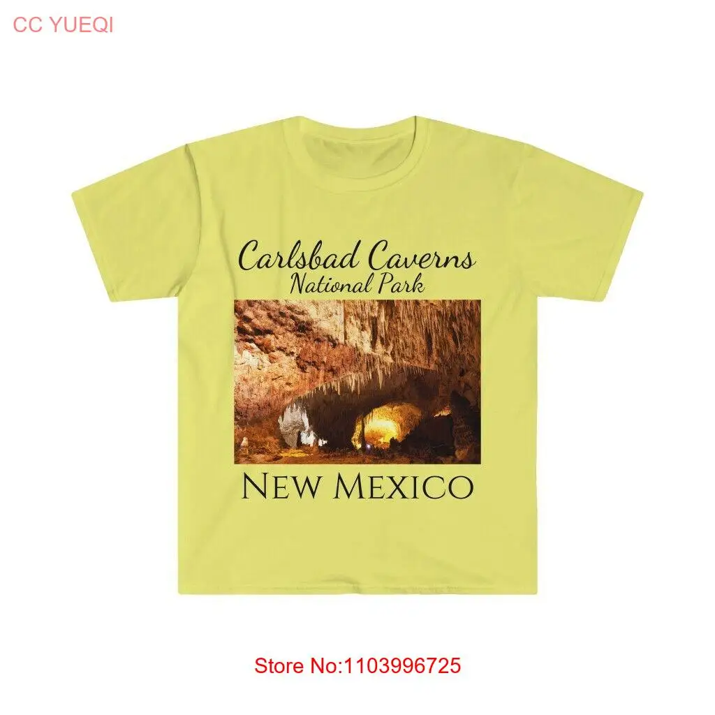 Футболка Carlsbad каверы государственного парка-Новая Мексика-футболка унисекс с