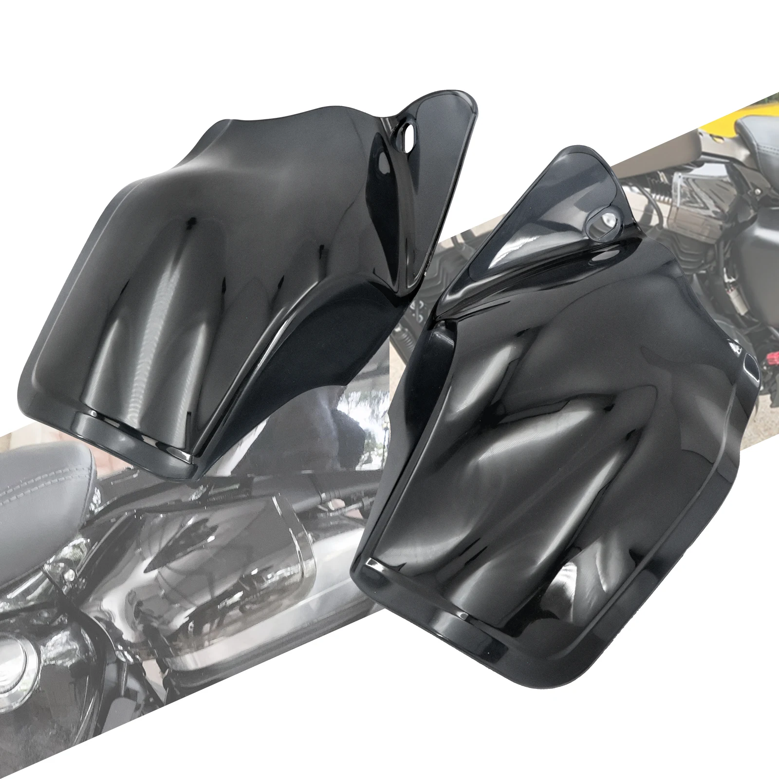 Отражатель тепла воздуха для мотоцикла, дымовой/серый отражающий седло, экраны для Harley Sportster Forty Eight XL 1200 883 Iron 2014-2022