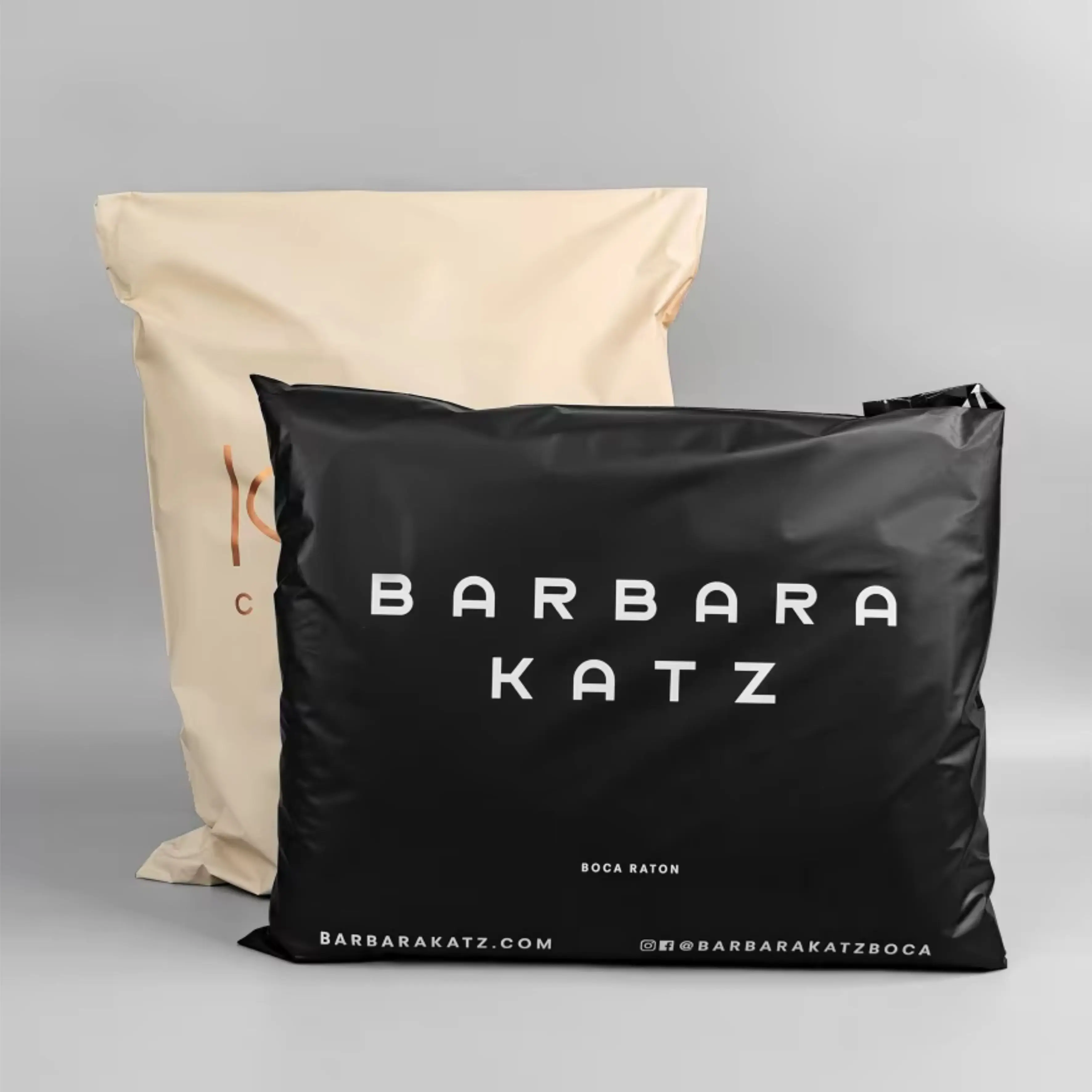 биоразлагаемые почтовые пакеты большие полиэтиленовые с логотипом 18x24 дюймов