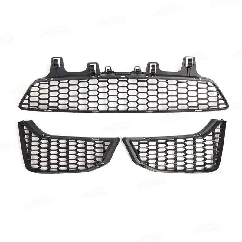 

51118054302 Центральная сетчатая решетка переднего бампера для BMW M3 M4 F80 F82 2014-2020, 51118054294 Решетка противотуманной фары, 51118054301