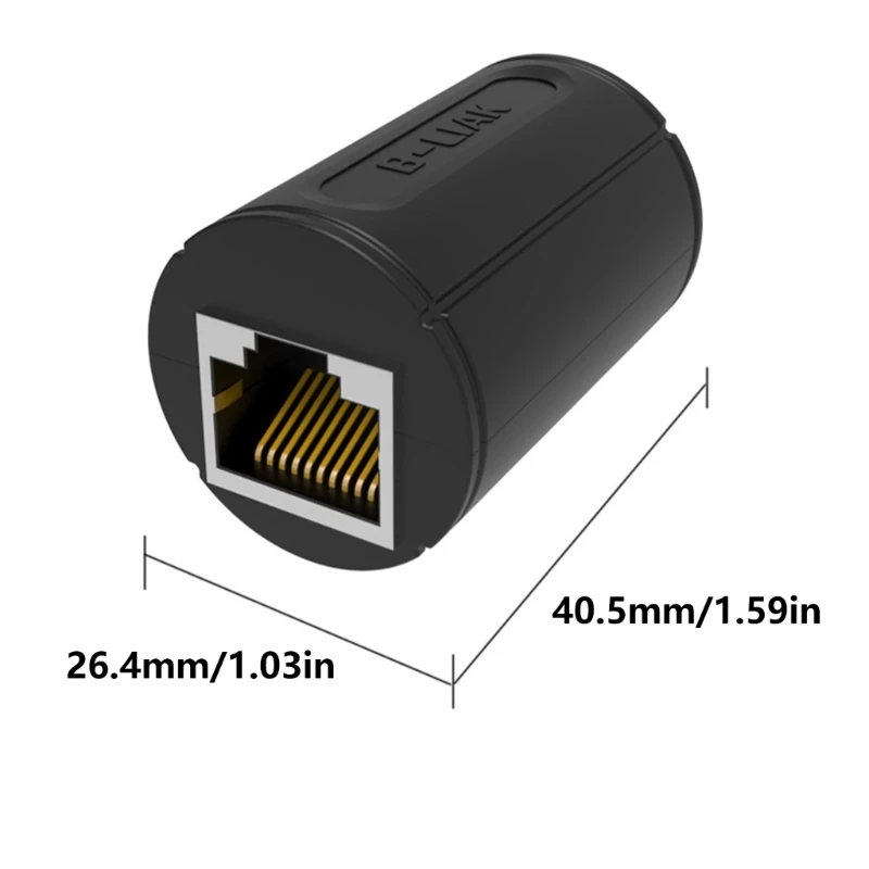 Разъемы RJ48 Сетевой удлинитель Ethernet-кабель 10P10C 8P8C 8P4C Переходник мама-мама