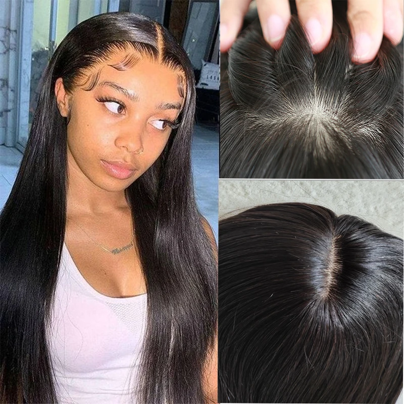 Side Part 5x5 Scalp Cap HD Lace Front Wig Straight Silk Base 13x4 Lace Front Human Hair Wigs Pre Plucked Brazilian Remy Hair