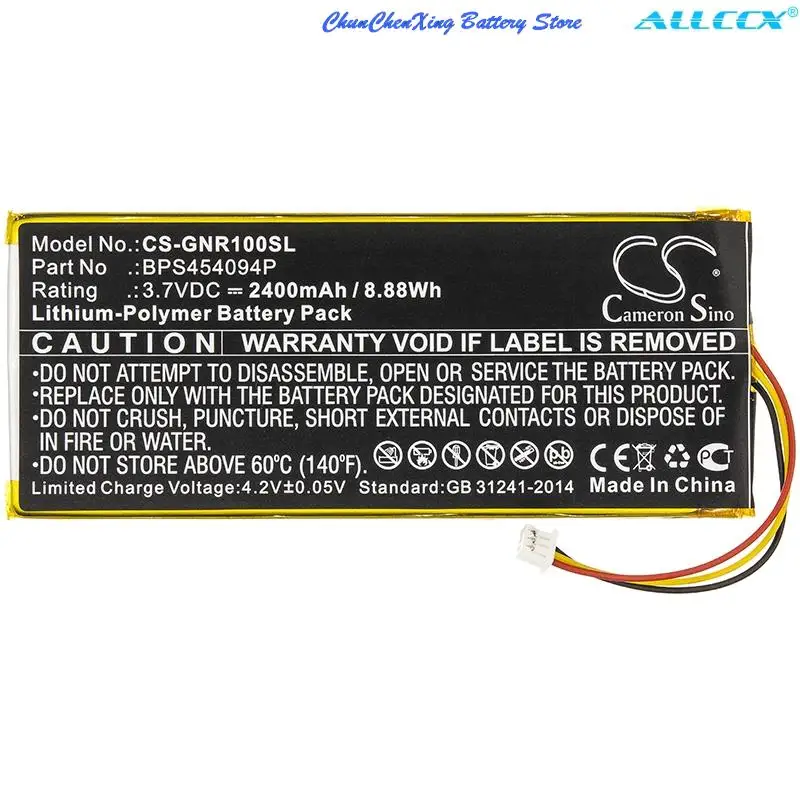 

Цифровая батарея 2400mAh DAB BPS454094P для Женева WorldRadio