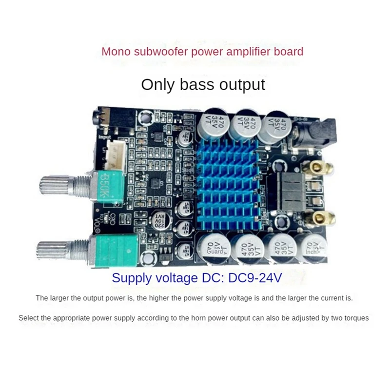 Панель усилителя сабвуфера TPA3116