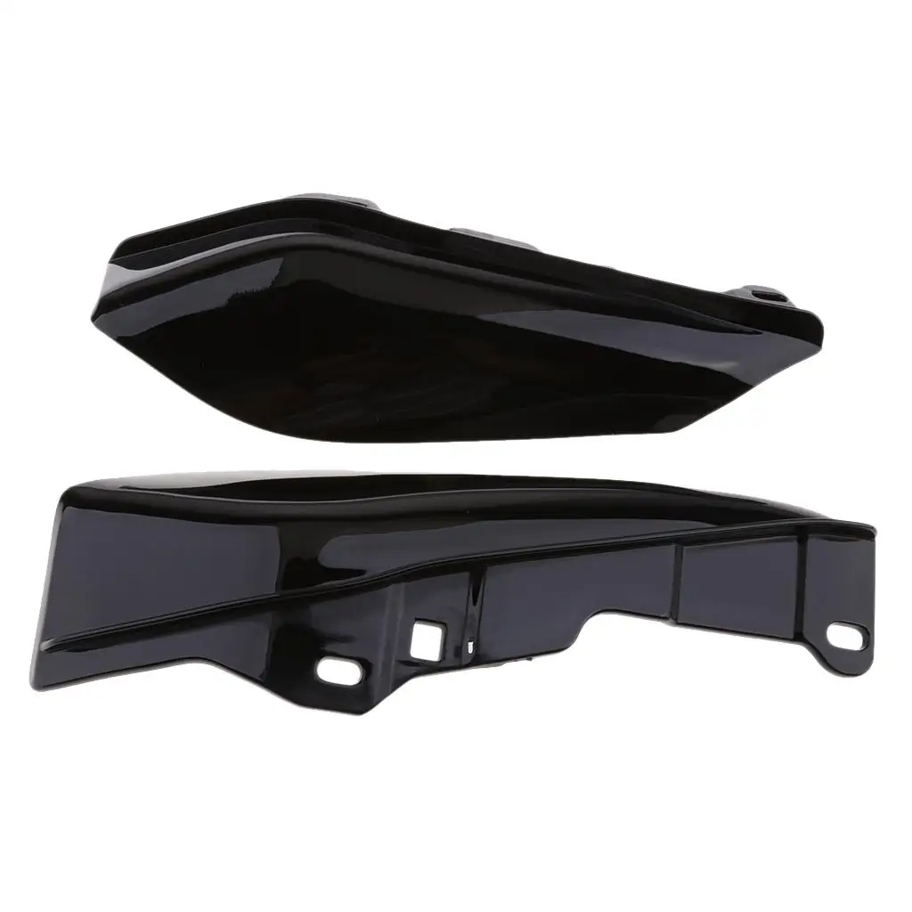 

1 Pair Motorcycle Accessory:Mid- Deflector Saddle Touring Street 2009-2017 Motorcycles, Black