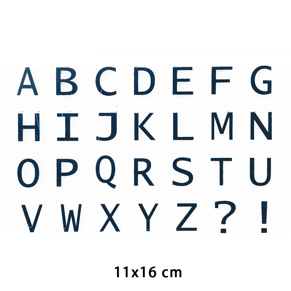 

Letter Plants Clear Stamps for DIY Scrapbooking Card Fairy Transparent Rubber Stamps Making Photo Album Crafts Template