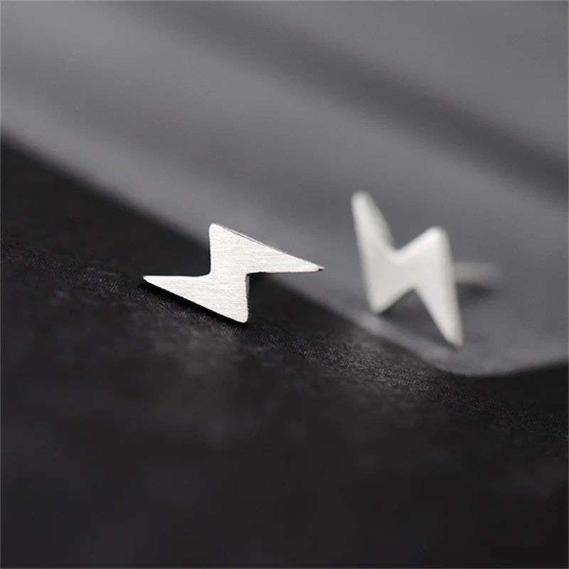 Серьги-гвоздики женские гипоаллергенные с покрытием из серебра 925 пробы