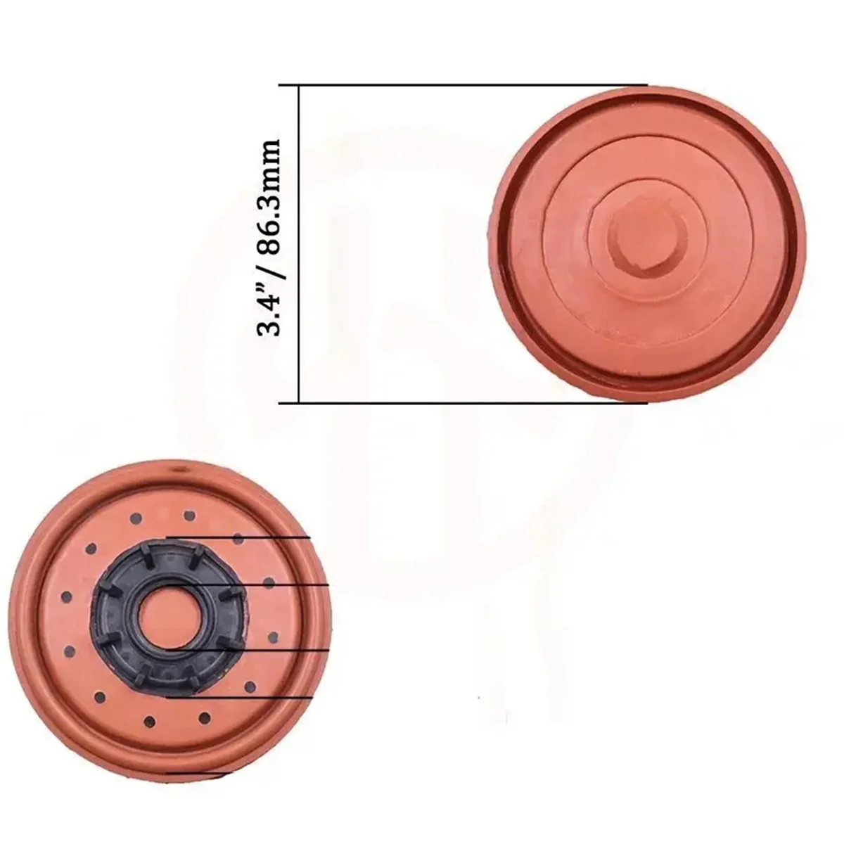 Автомобильный сапун сброса давления мембрана клапана из ПВХ 03c 103201 к l для Fabia Rapid