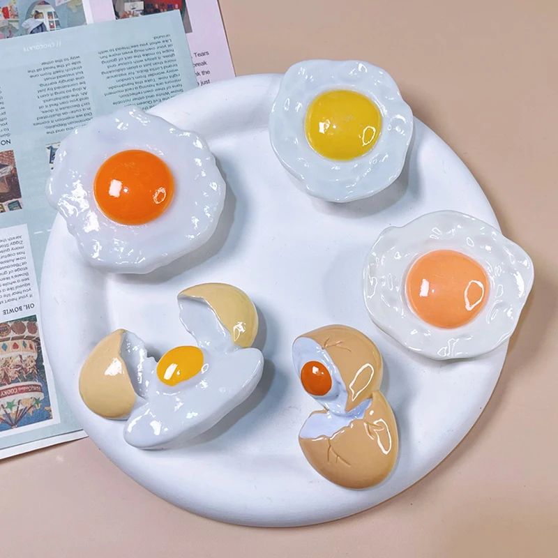 1 шт. летние аксессуары для волос сделай сам забавная имитация сломанного яйца