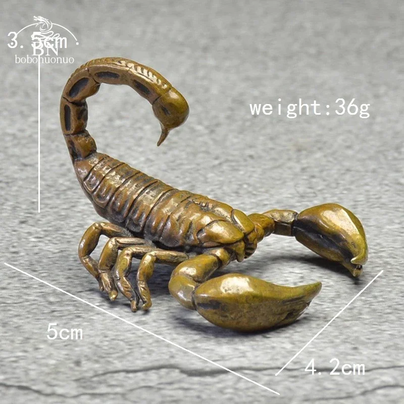 

Медный орнамент скорпион