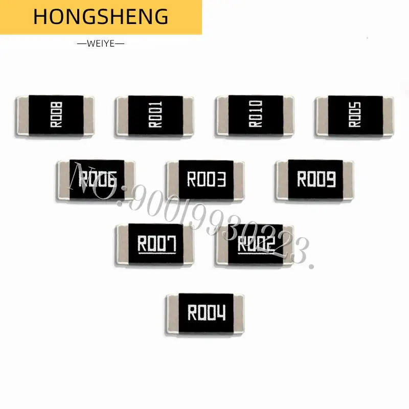 

Alloy resistance 50pcs/lot 2512 2W R001 R002 R003 R004 R005 R006 R008 R010 R012 R015 R020 R025 R030 R050 1% chip resistors