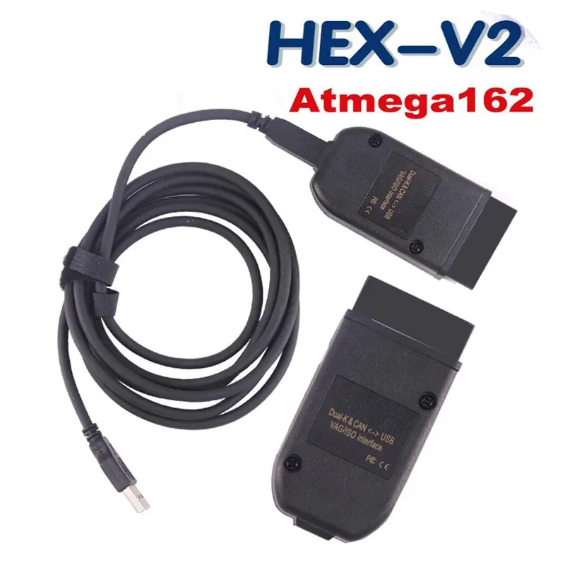 

USB-интерфейс NIEMOGH VCDS HEX VAG Com 21,3 HEX CAN для VW AUDI Skoda Seat VAG 20,12 ATMEGA162 + 16V8 + FT232RQ, несколько языков