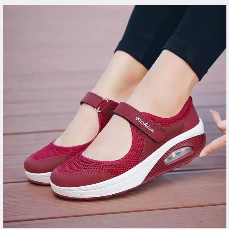 

2022 New Summer Women's Shoes Plus Size Walking Shoes Lightweight Mesh Breathable Sneakers Fashion Casual Women's Shoes Adult
