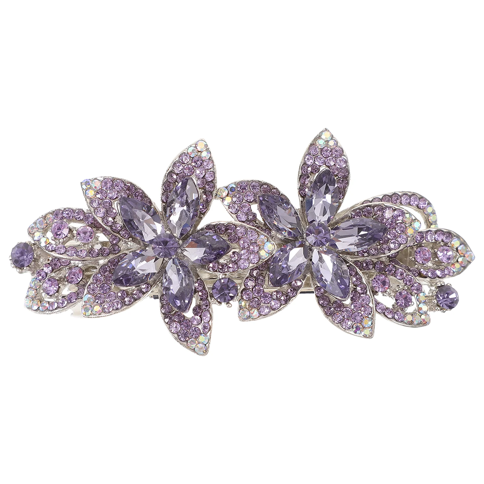 

Flower Hair Clip Rhinestone Hair Clip Small Hair Clip Metal Spring Hair Clip for Girl