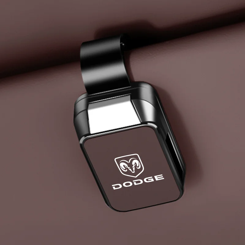 

Оригинальный автомобильный цветной зажим для автомобильных очков, солнцезащитные очки, держатель для хранения кредитных карт для Dodge Ram 1500 Journey Charger Dart Challenger SRT