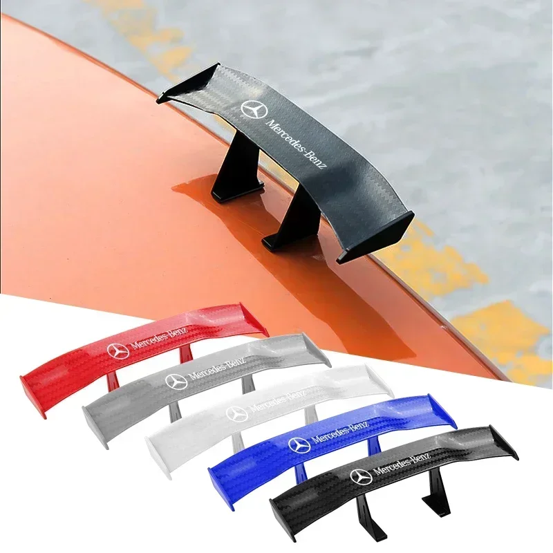Автомобильный мини-спойлер хвостовое крыло из углеродного волокна модель для