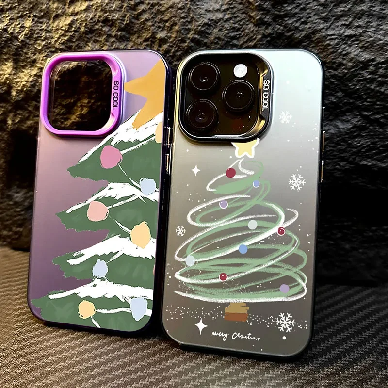 Marry Christmas Tree New Year Gifts Case for Xiaomi Redmi Note 14 13 12 11 Pro Plus 4G 5G 12S 11S 10 S 14C 13C Hard Cover