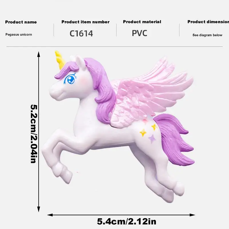 Топпер для торта с лошадью фигурка мультяшного мини-единочного животного топпер