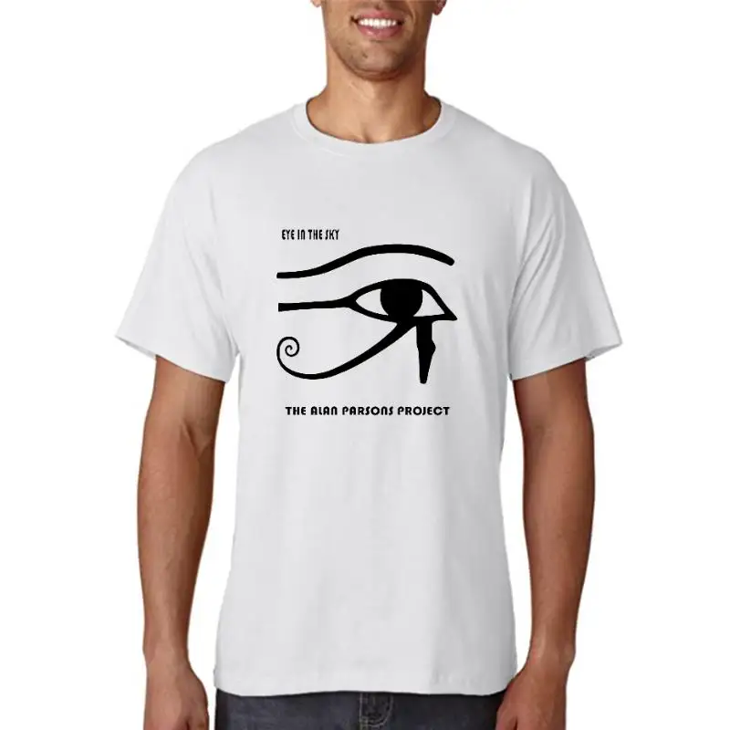

The Alan Parsons Eye in The Sky Project Ретро крутая футболка унисекс Премиум-Качества хлопковая футболка с коротким рукавом Топ Мужская футболка