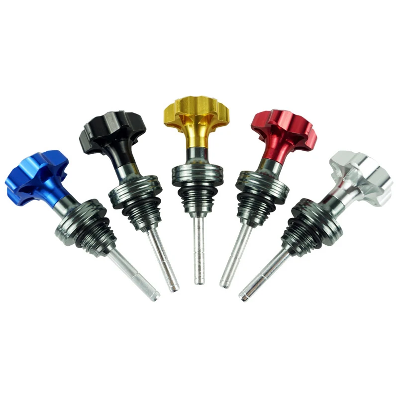 

Universal Motorcycle Oil Dipstick Long Needle Oil Level Gauge Motorcycle Modification Parts for RSZ GY6125