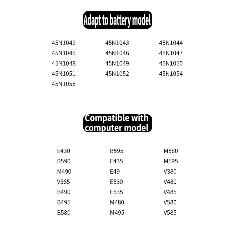 Новый аккумулятор для ноутбука LENOVO E430 V480 B490 E435 E535 E530 B590 B580 45N1042 45N1043 10 8 В 4400 мАч