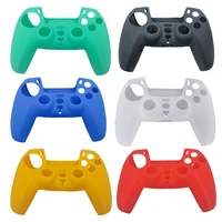 for ps5 silicone controller protective shell camouflage watercolor case protective cover for playstation 5 game controller