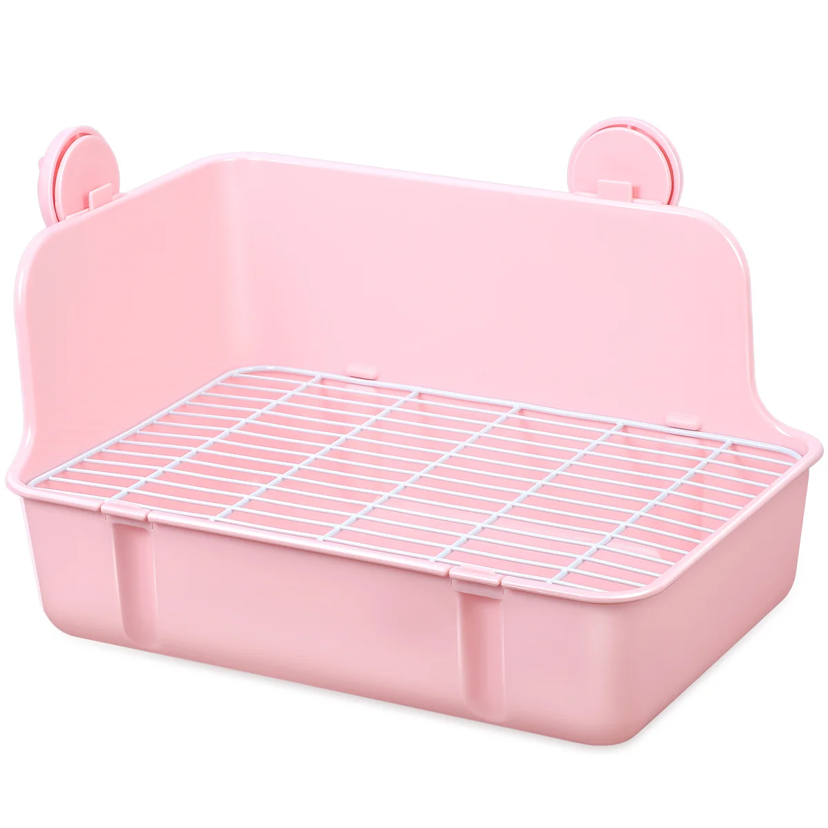 

Litter Box Small Rabbit Pet Animal Toilet Potty Pan Tray Guinea Corner Ferret Trainerbedding Cage Square Chinchillaanimals