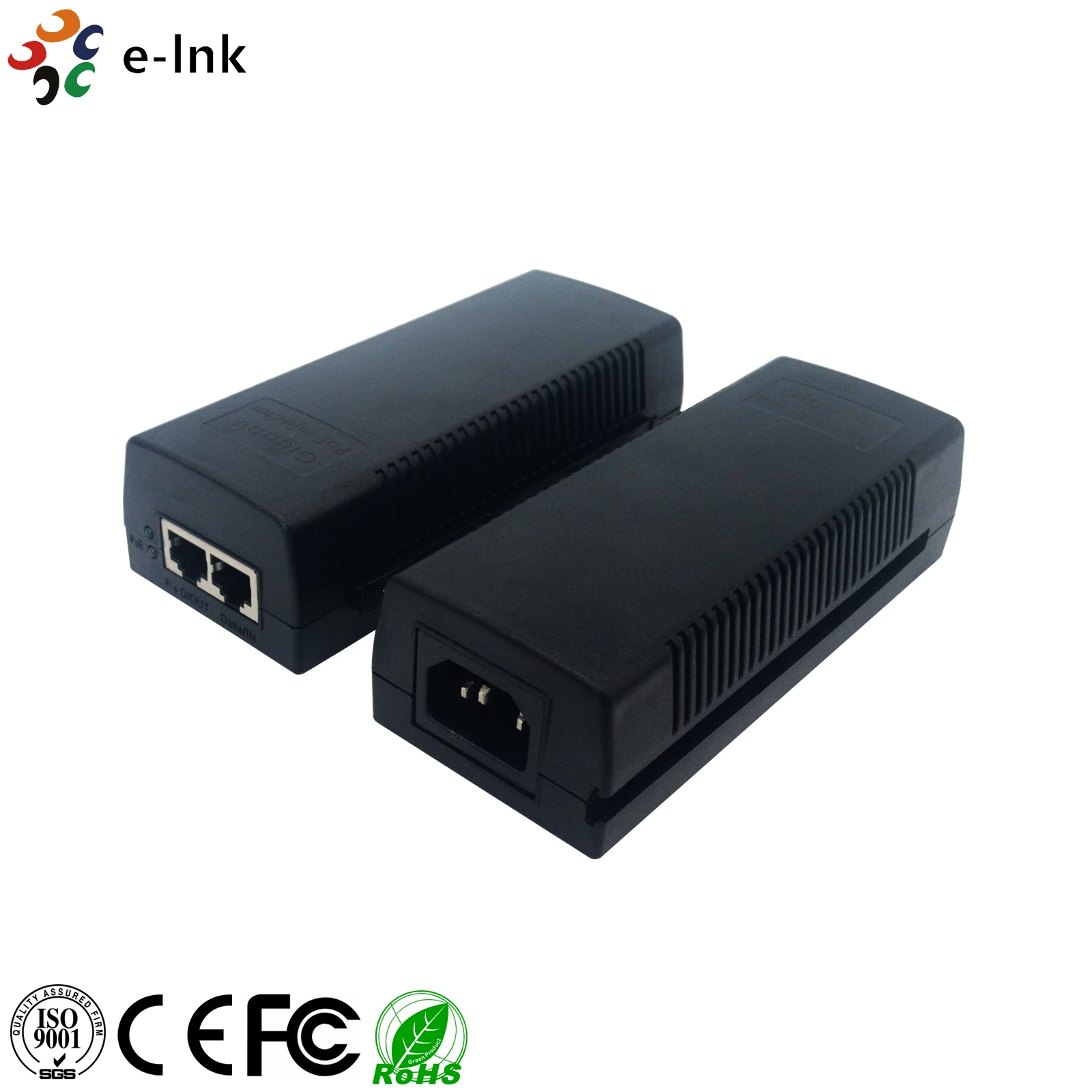 Фото 10 100 1000M Gigabit Power Over Ethernet PoE-адаптер Инжектор среднего размера №4