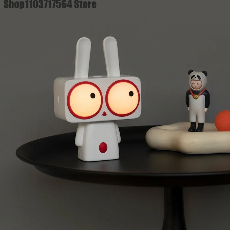 Милый мультяшный кролик ночная подставка для телефона