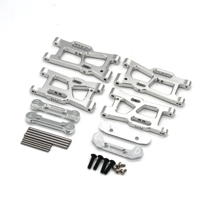 Pаспродажа 144001 144002 124016 124017 124018 124019 Wltoys радиоуправляемые металлические фитинги, передний и задний нижний поворотный рычаг, код рычага