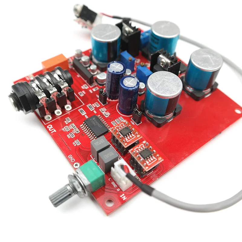 TPA6120 A2 Hi-Fi усилитель для наушников Плата усилителя звука наушники гарнитура Amp OP275