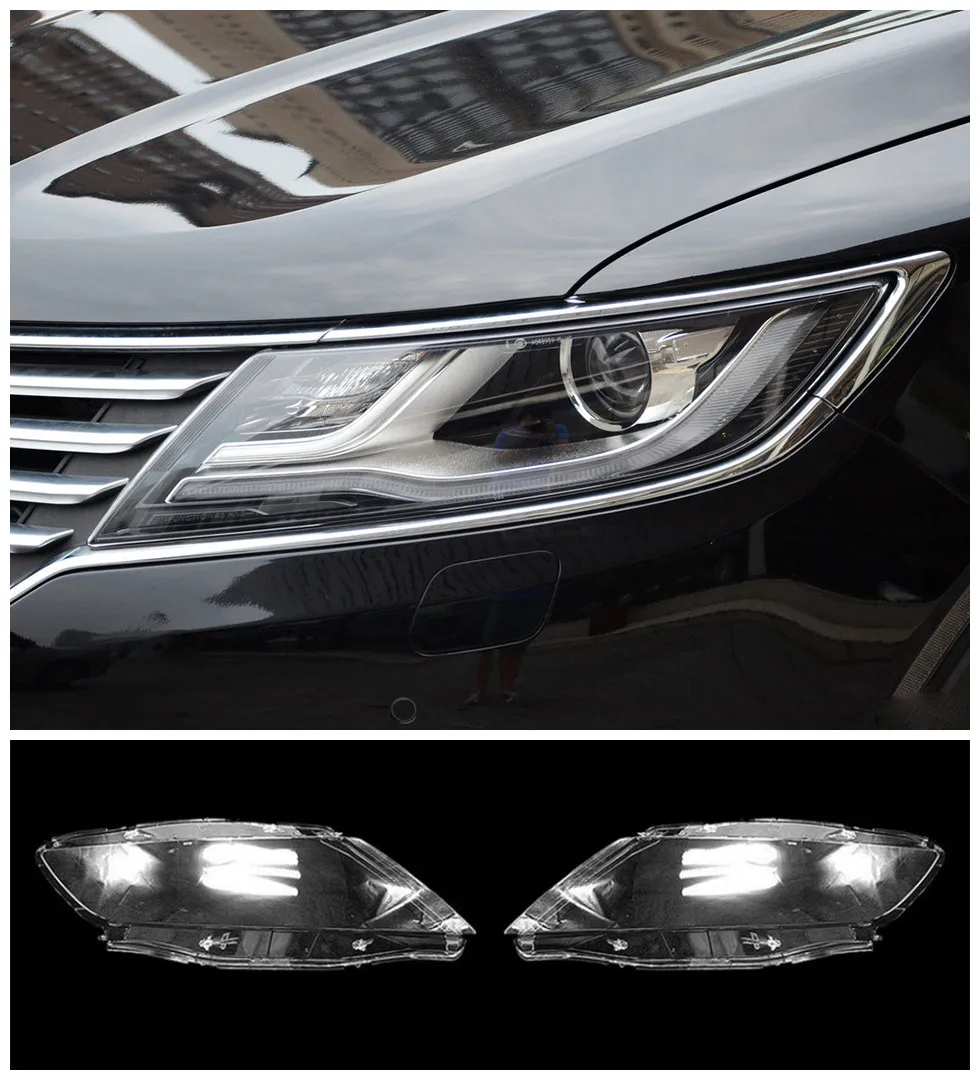 

Прозрачная маска для автомобильных фар, Защитный корпус для Линкольна MKC 2016-2018 MKC, прозрачная фотомаска для корпуса